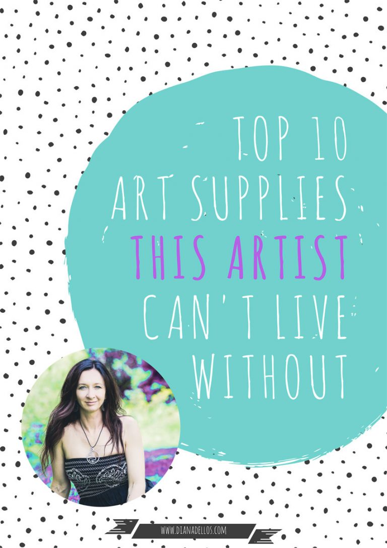 Top 10 Art Supplies This Artist Can't Live Without Free