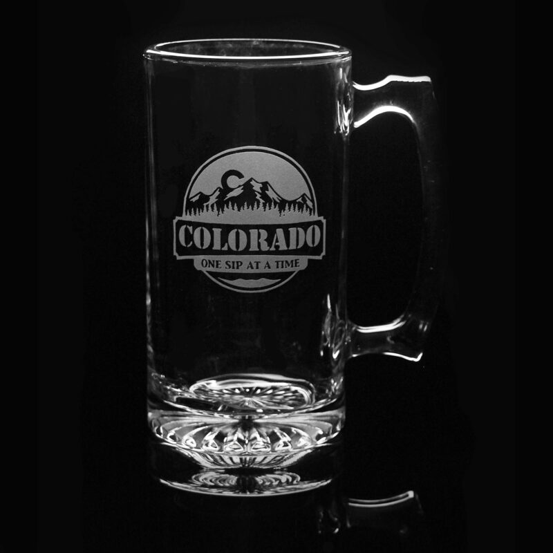 Beer Mug - Colorado One Sip At Time